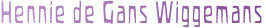 Hennie de Gans Wiggemans